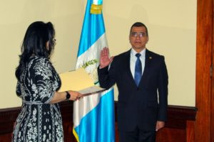 Juramentación General Edgar Soto