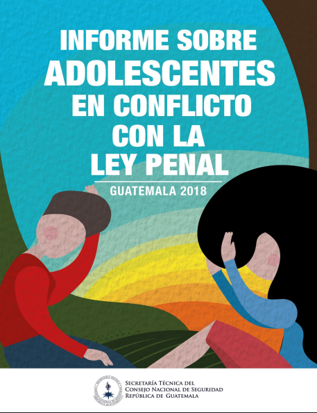 portada informe sobre adolescentes en conflicto con la ley penal 2018
